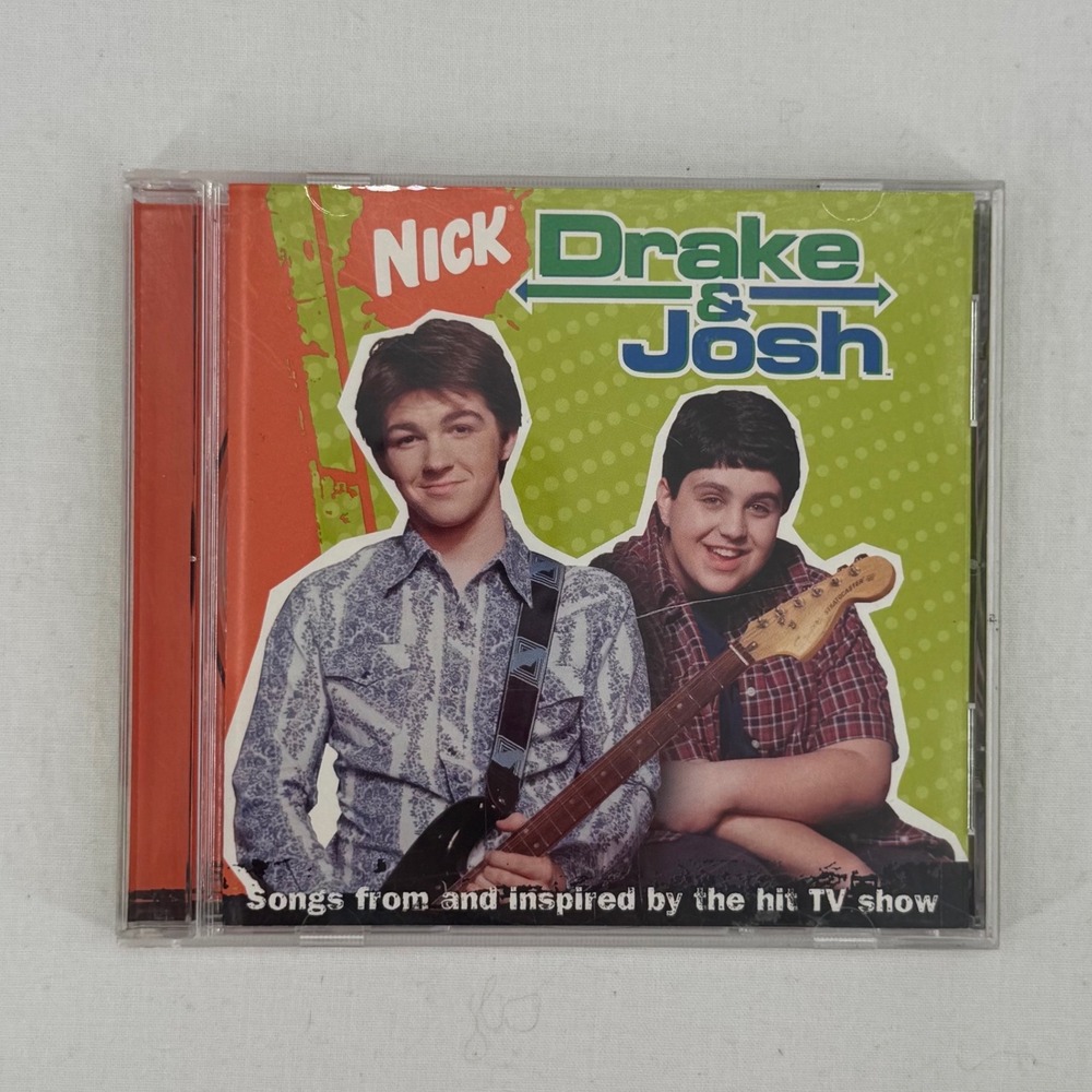 Drake & Josh TV Show Soundtrack Audio CD Vintage Y2K 2005 Nickelodeon Drake Bell